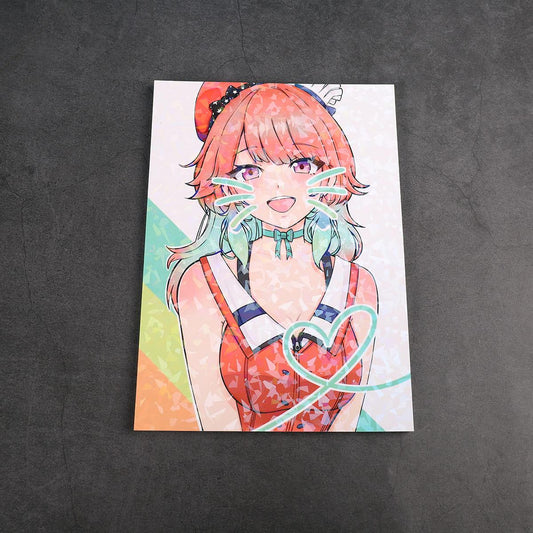Takanashi Kiara - A5 Holographic Print