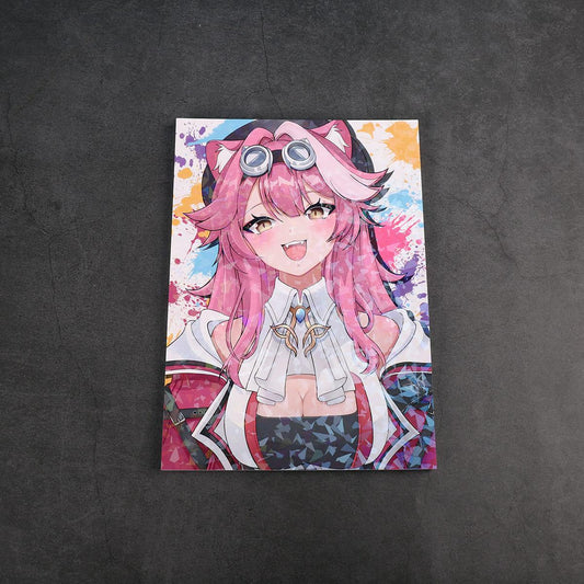 Raora Panthera - A5 Holographic Print