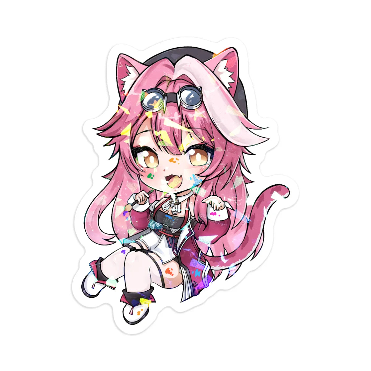 5x Raora Panthera Holographic Stickers [MANU DISPATCH]