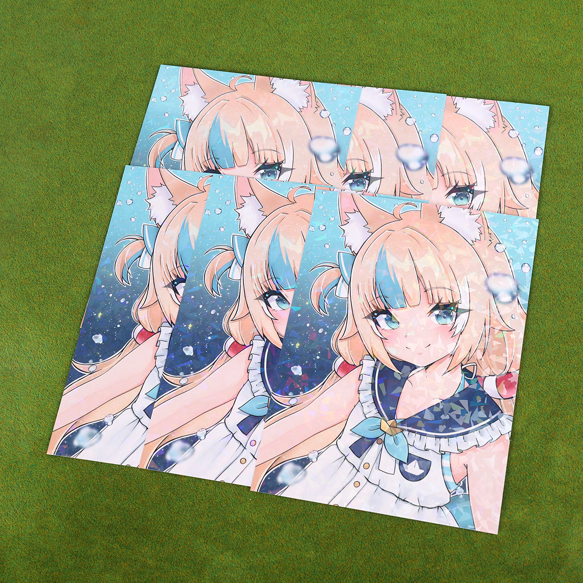 [PREORDER] Sameko Saba - A5 Holographic Print