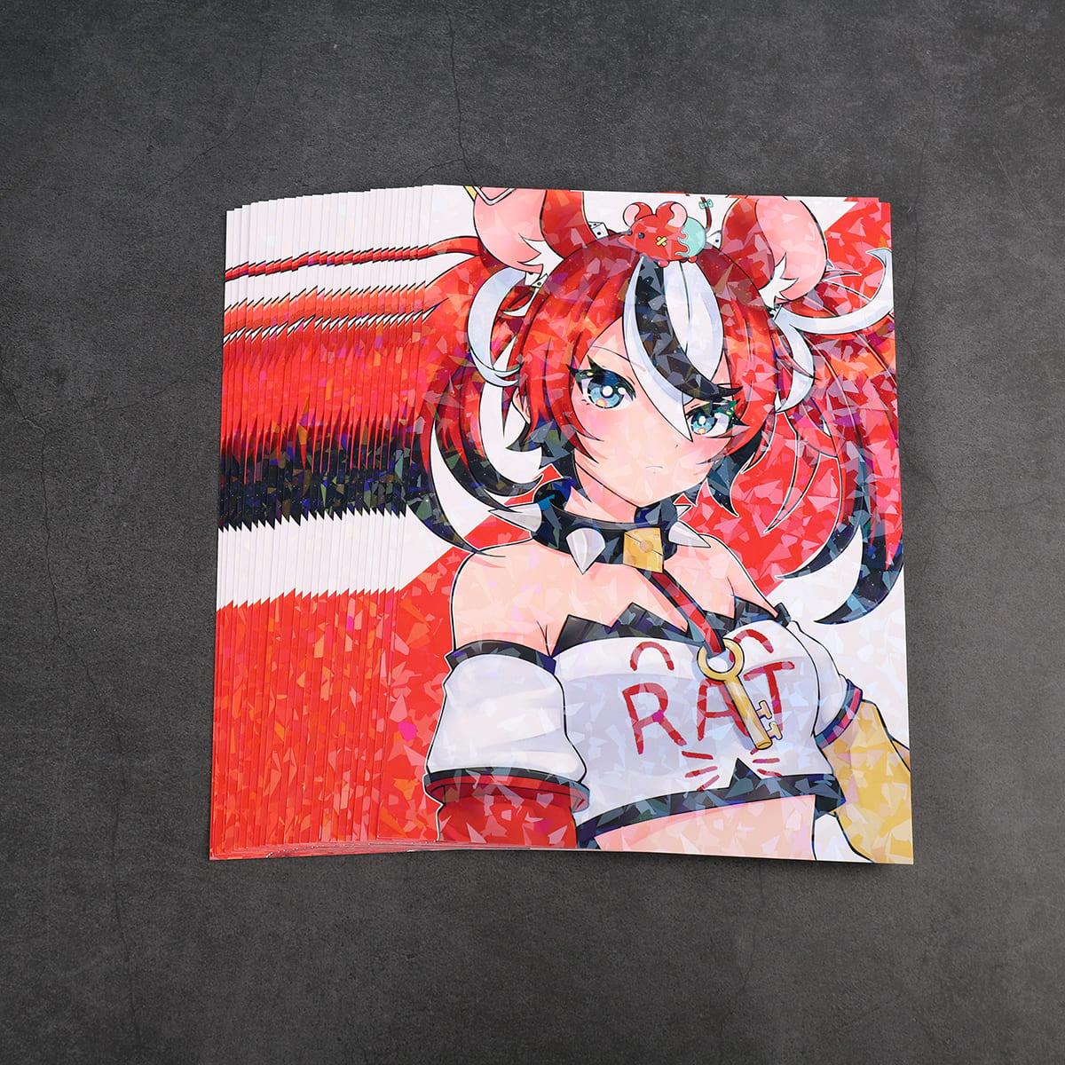 Hakoz Baelz - A5 Holographic Print