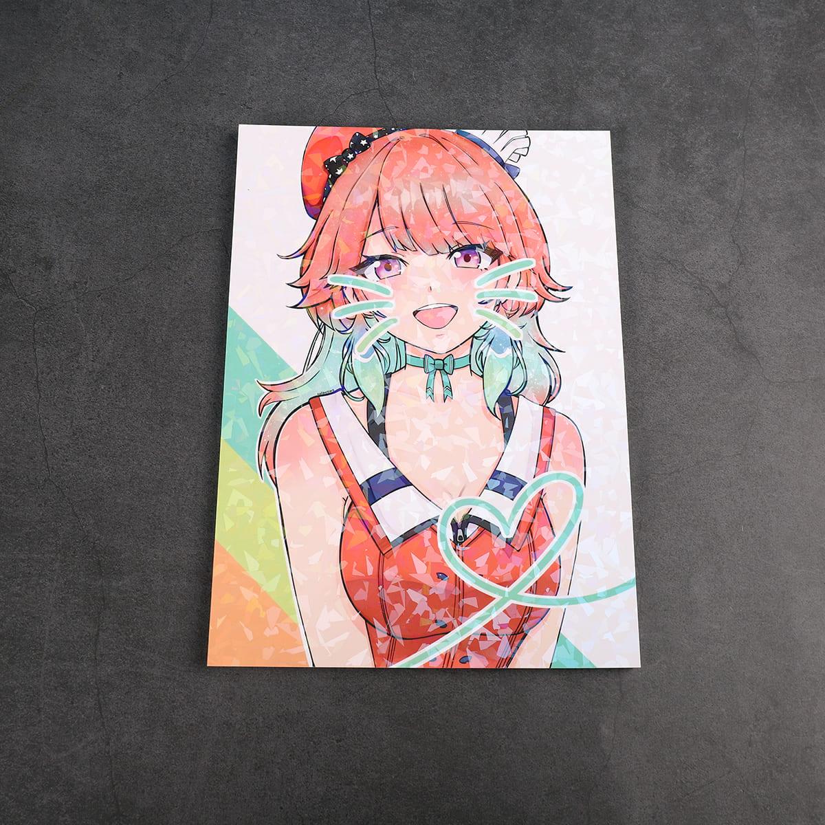 Takanashi Kiara - A5 Holographic Print