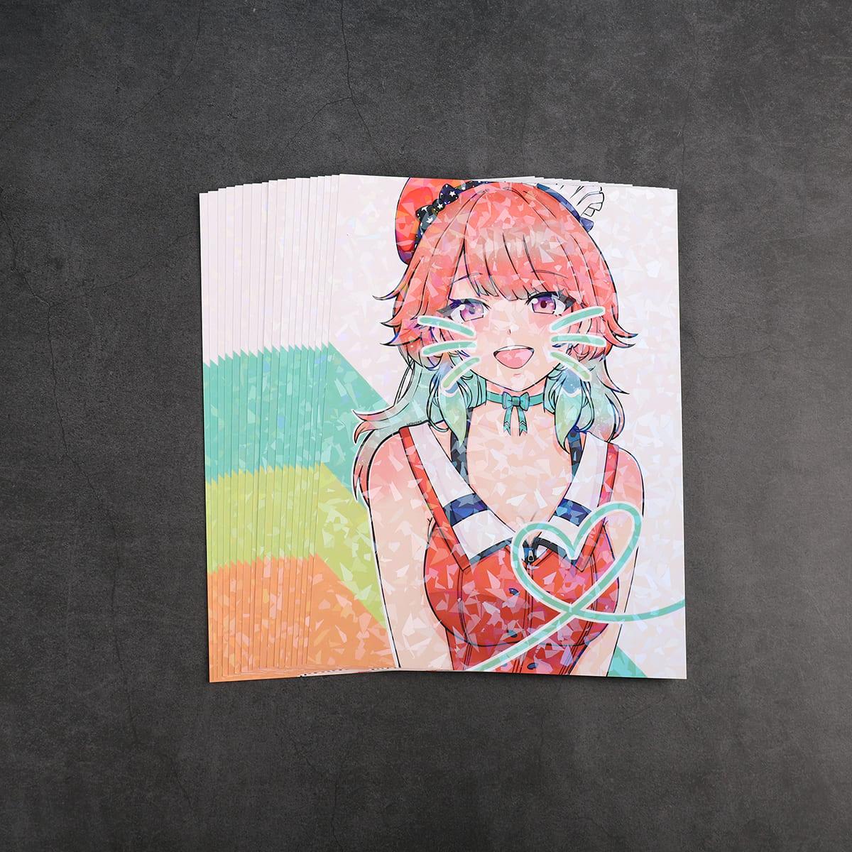 Takanashi Kiara - A5 Holographic Print