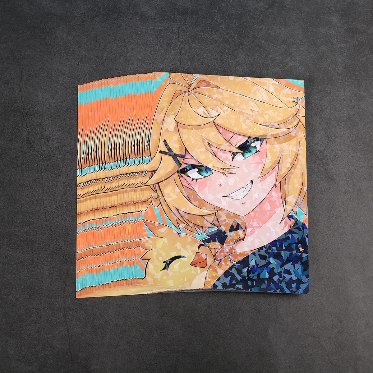 Dokibird 2.0 - A5 Holographic Print