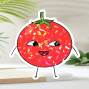 5x Doki Tomato Holographic Stickers [MANU DISPATCH]