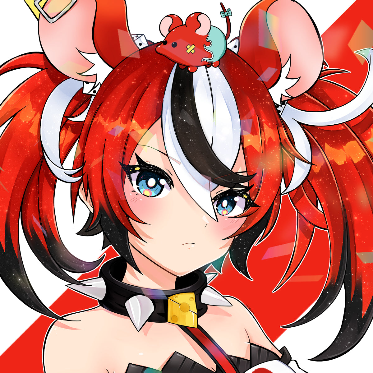 Hakoz Baelz - A5 Holographic Print