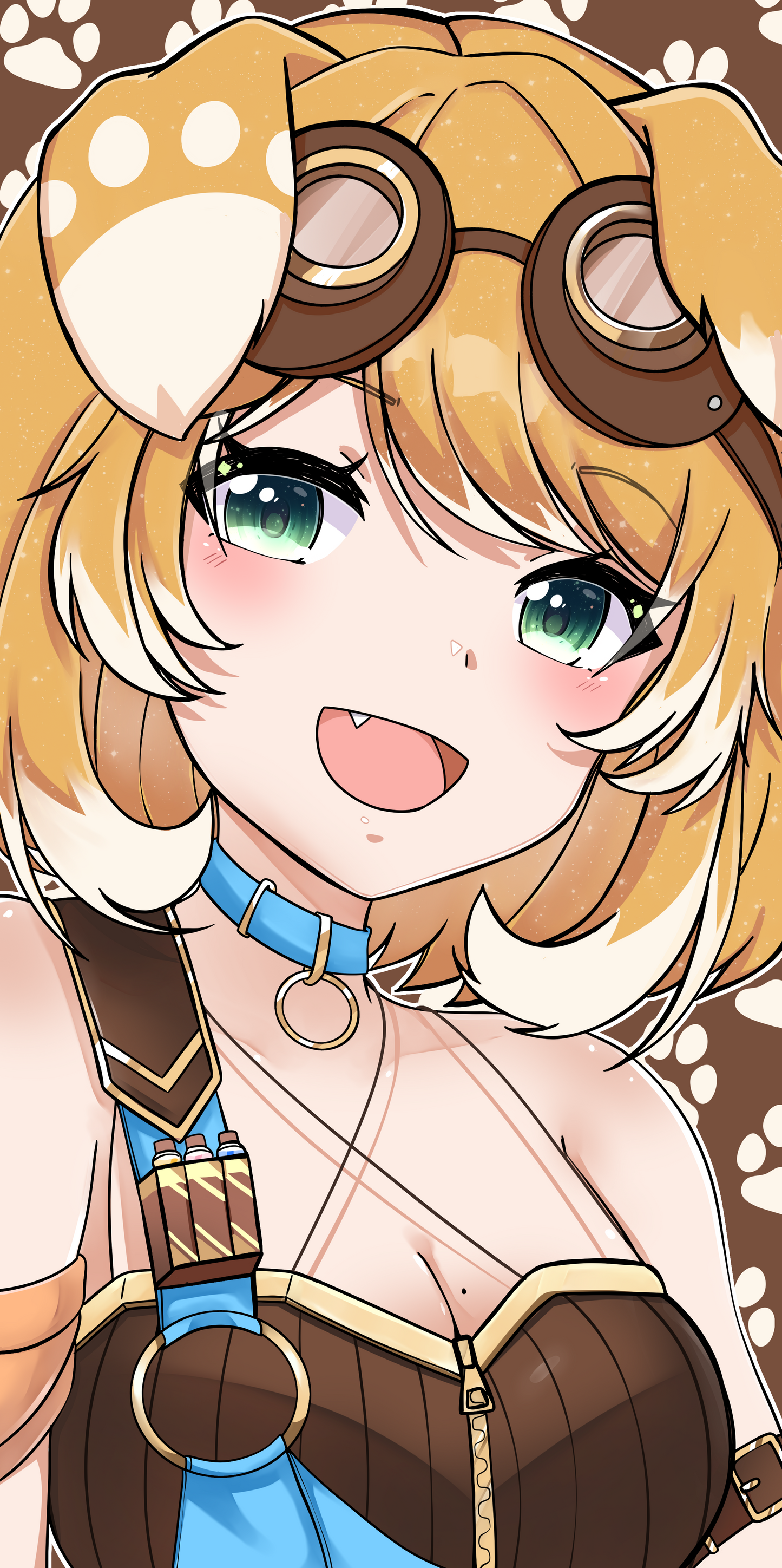 Bonnie Barkswell - Holographic Bookmark