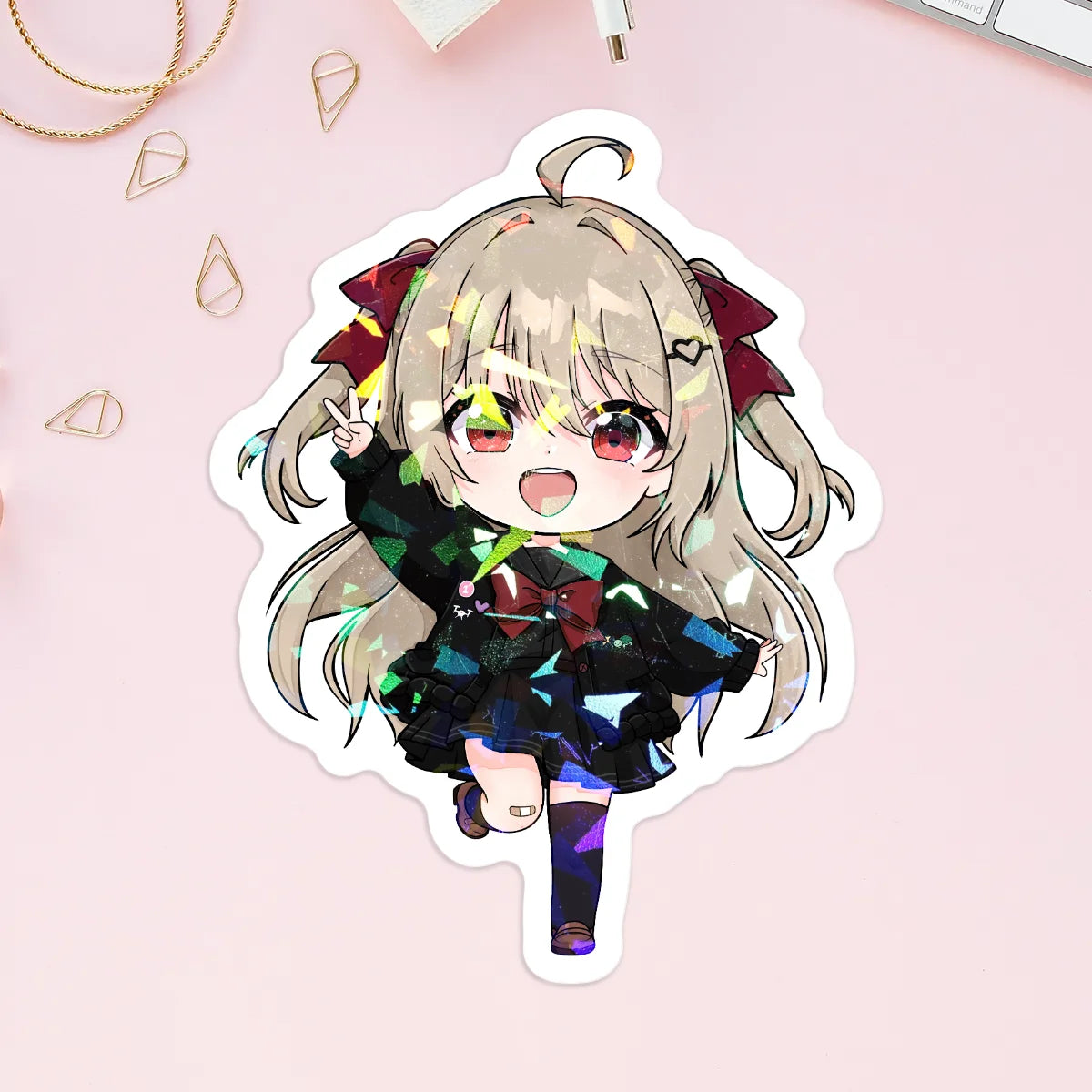 5x Evil Neuro Holographic Stickers [MANU DISPATCH]