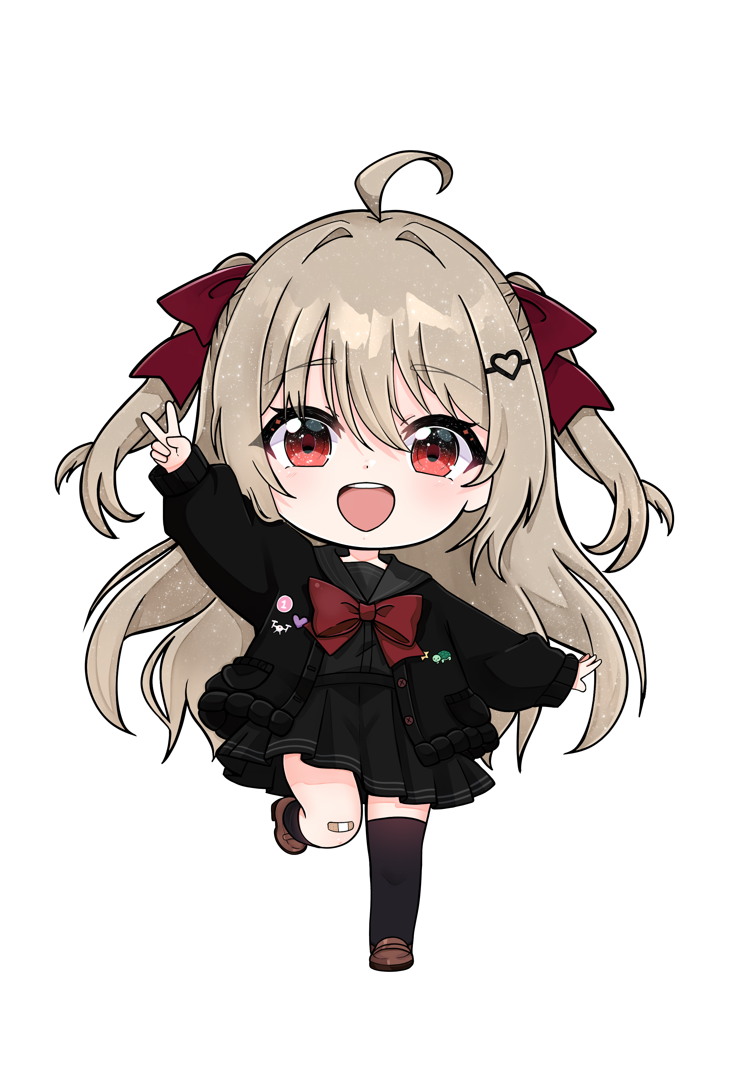Evil Neuro Sama - 2.5" Acrylic Charm