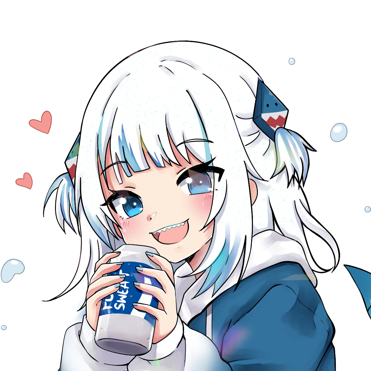 Gawr Gura - A5 Holographic Print