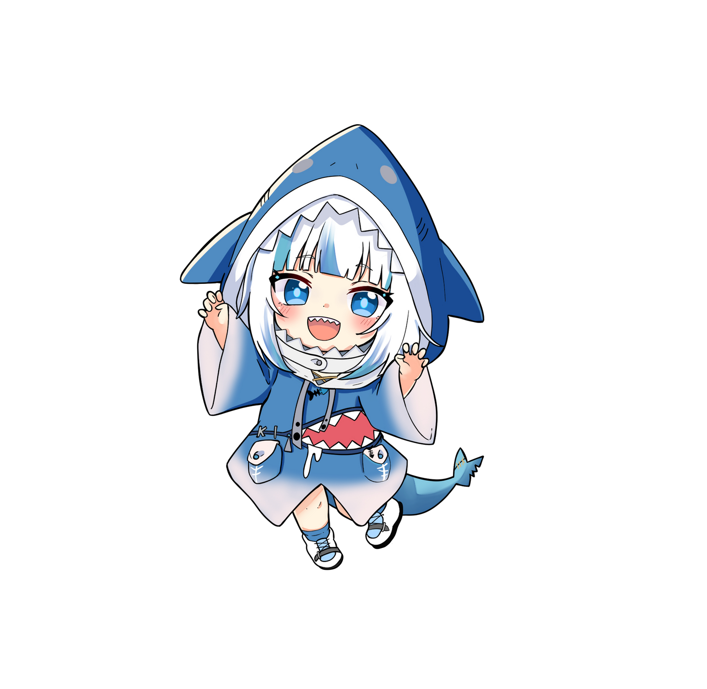 [PREORDER] Gawr Gura - Acrylic Charm