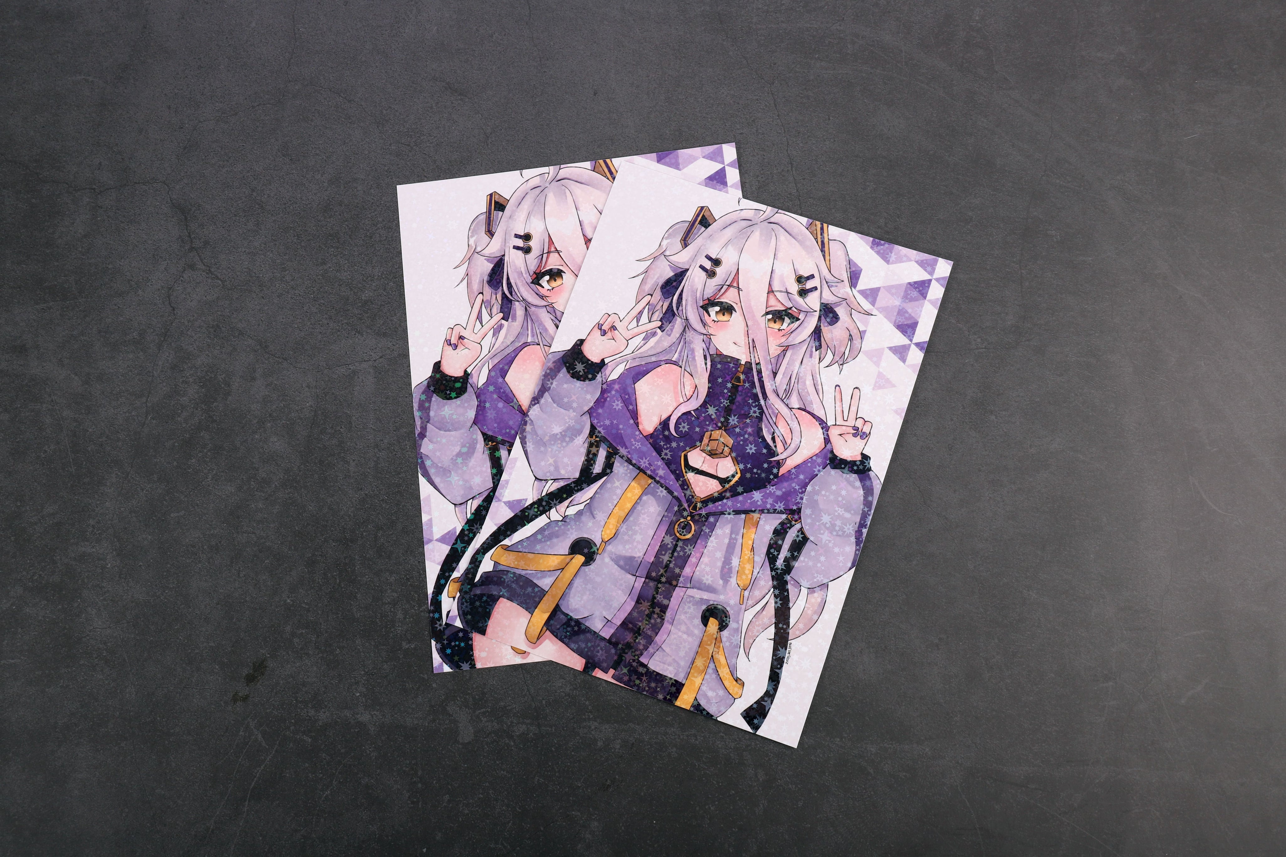 Henya - A5 Holographic Print