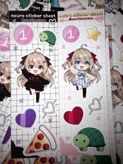 Neuro Sama - Narrow Sticker Sheets