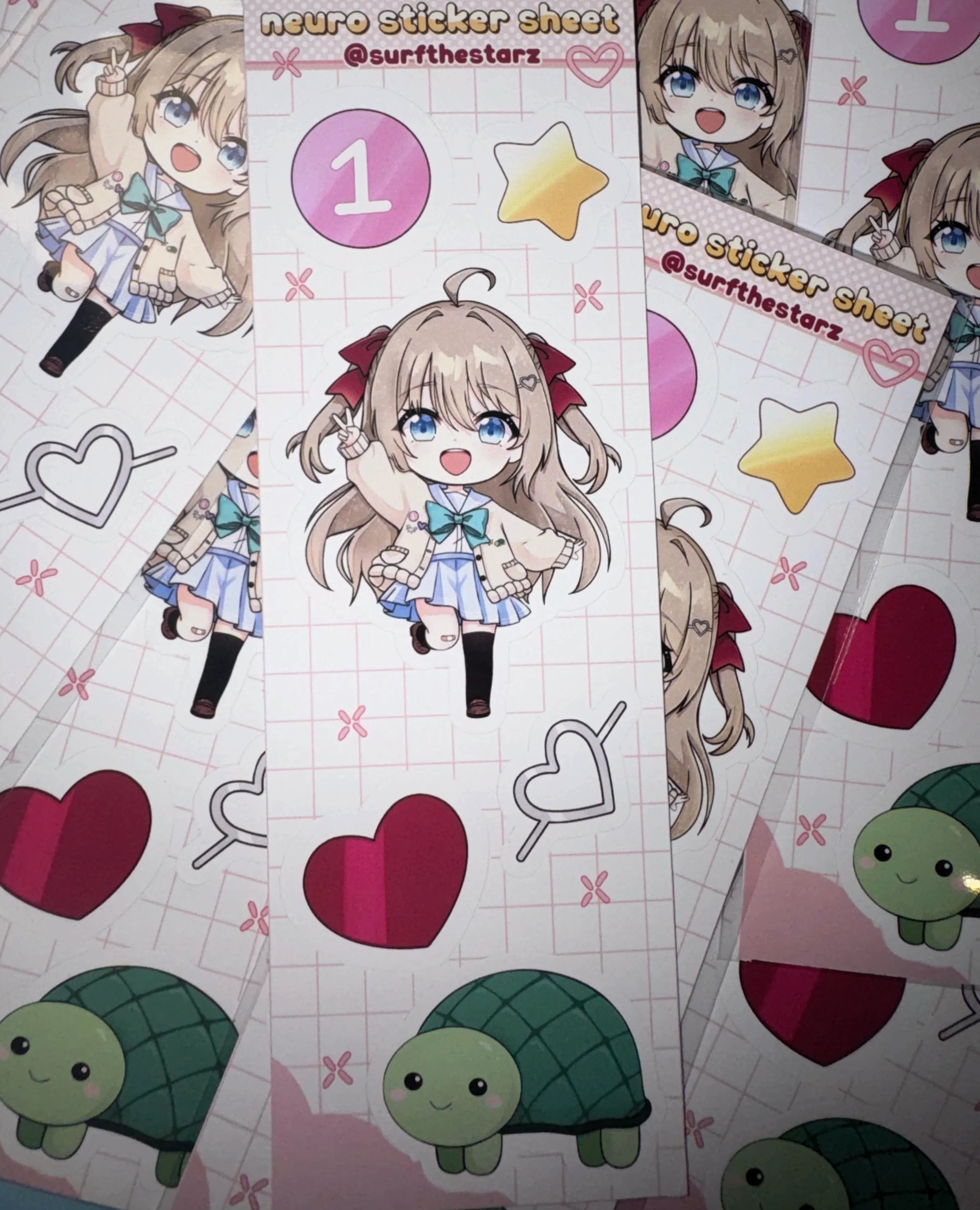 Neuro Sama - Narrow Sticker Sheets
