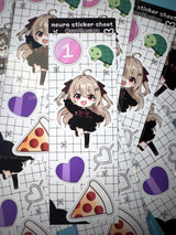 Neuro Sama - Narrow Sticker Sheets