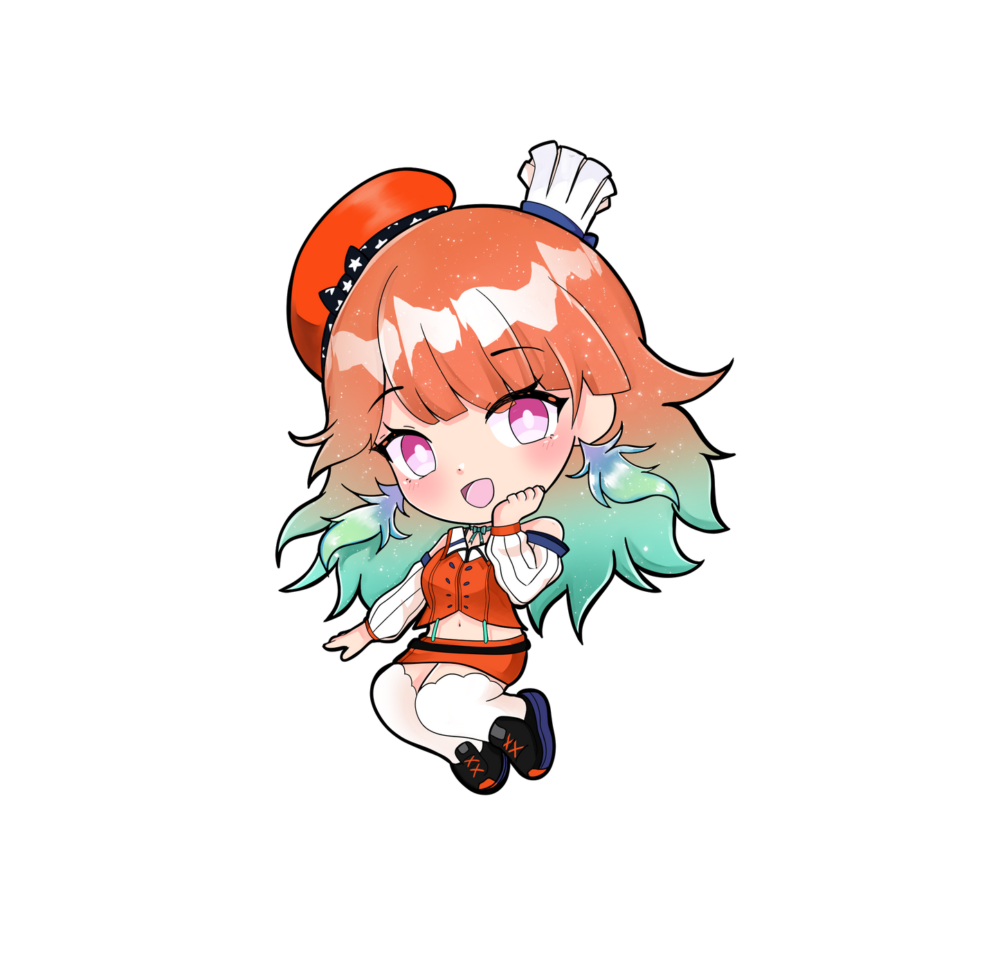 Takanashi Kiara - 2.5" Sticker