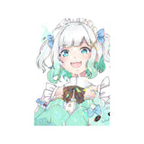 Maid Mint - A5 Holographic Print