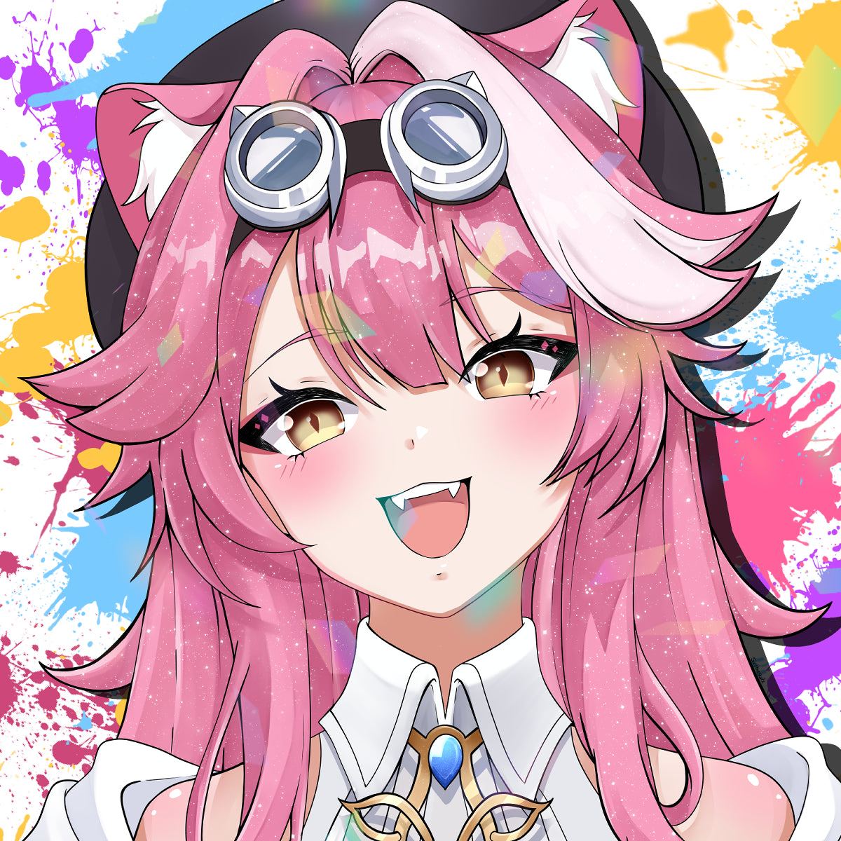 Raora Panthera - A5 Holographic Print