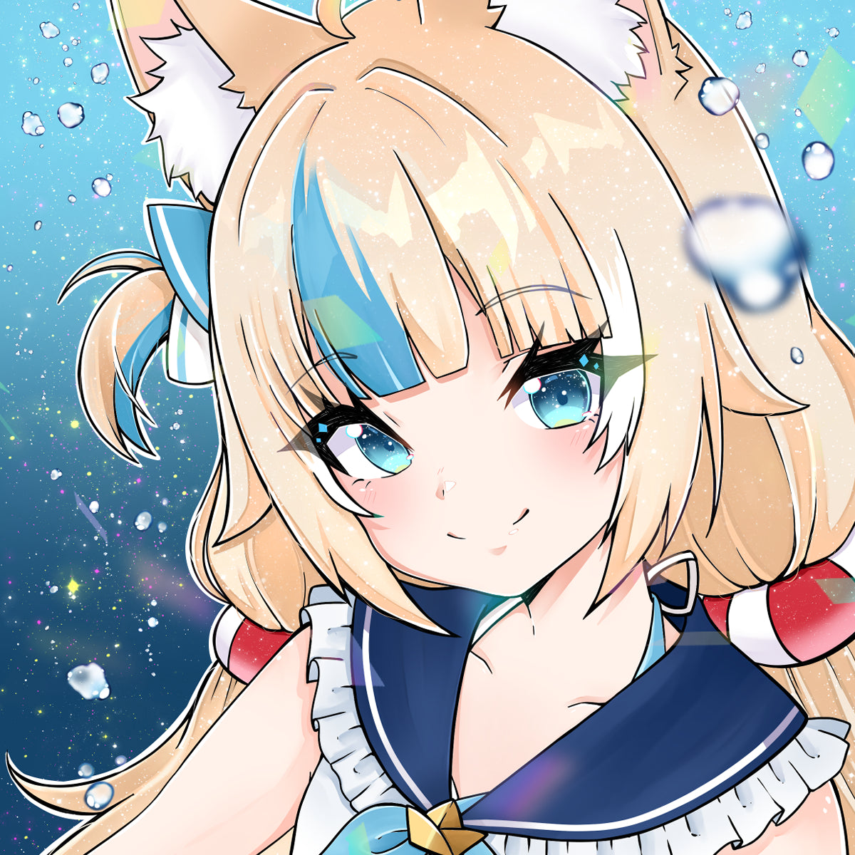 Sameko Saba - A5 Holographic Print