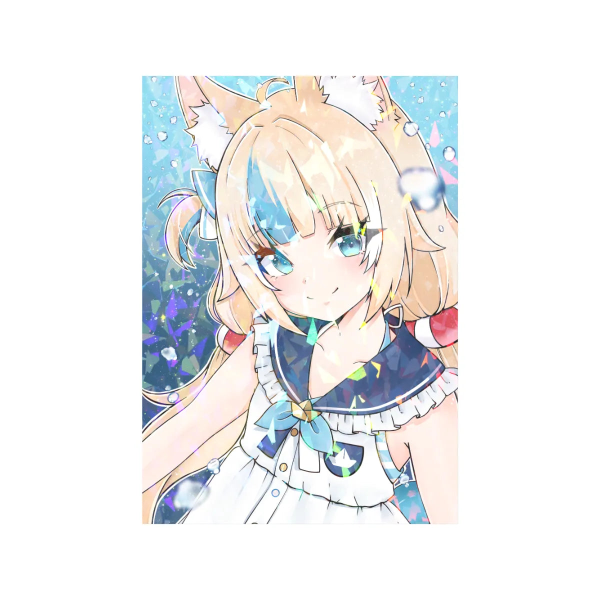 [PREORDER] Sameko Saba - A5 Holographic Print