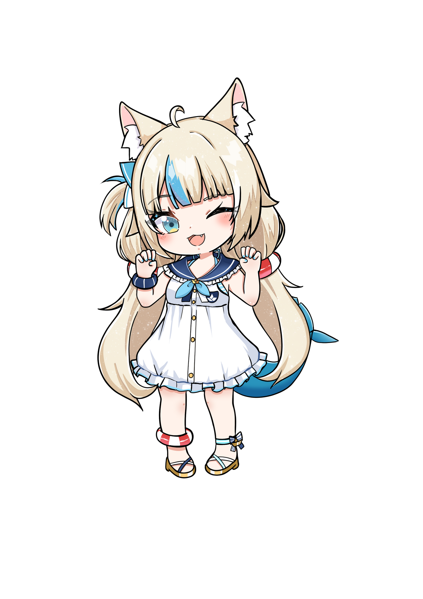 [PREORDER] Sameko Saba - 2.5" Acrylic Charm