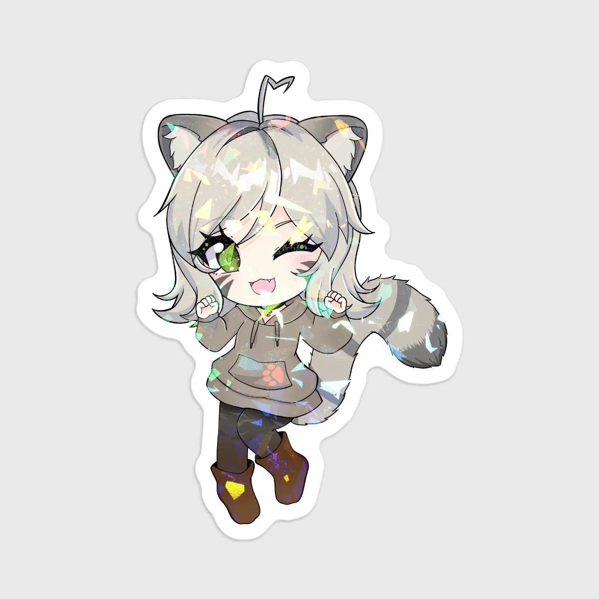 5x Marigatou Holographic Stickers [MANU DISPATCH]