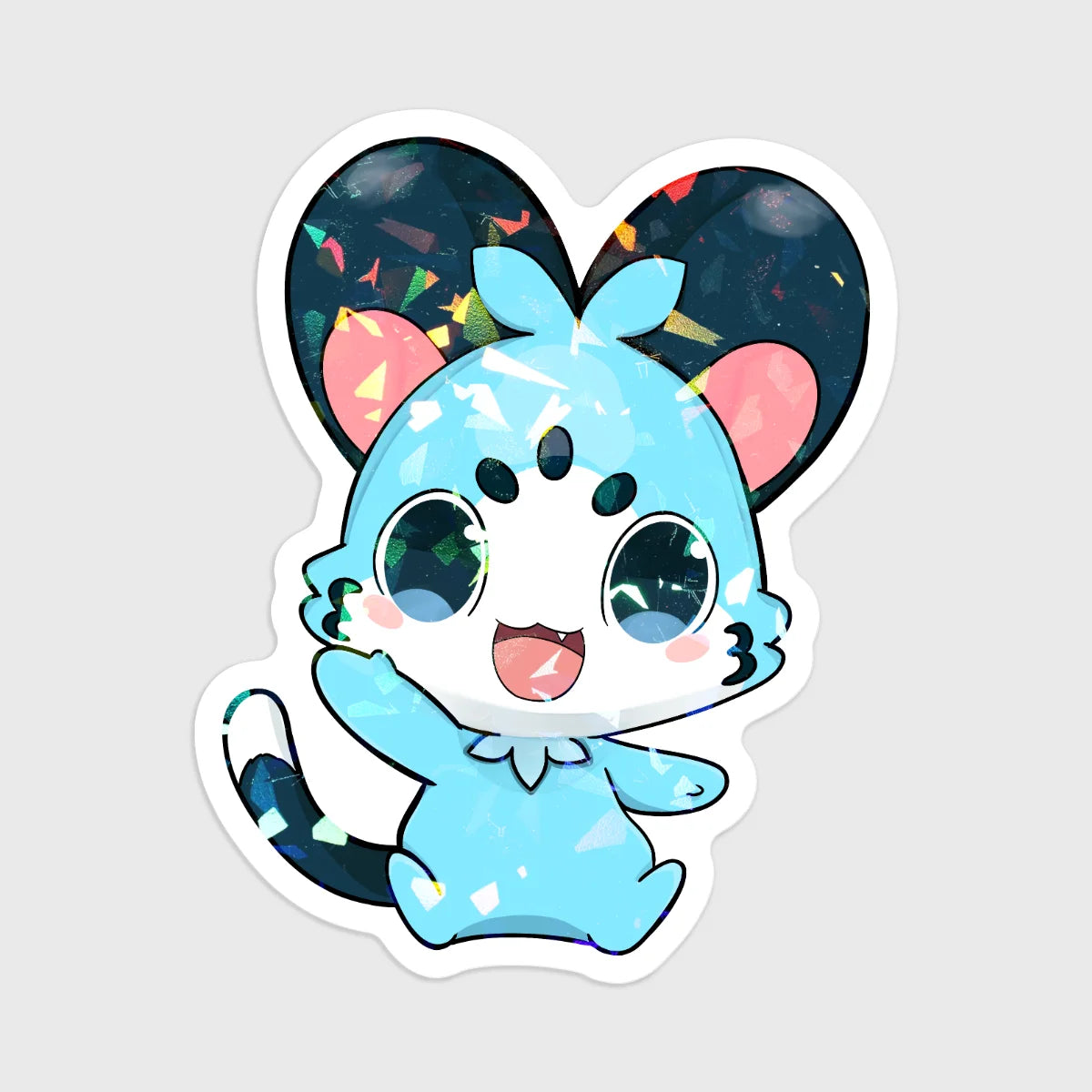 5x Chattini Holographic Stickers [MANU DISPATCH]