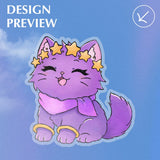 [PREORDER] nanoade mascot - Clear PET Vinyl Sticker