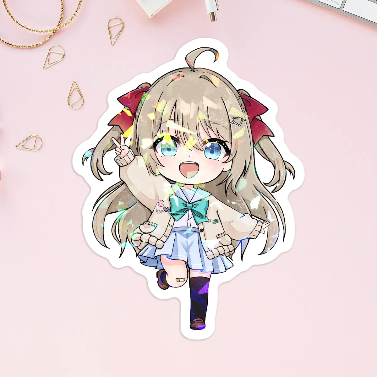 5x Neuro Sama Holographic Stickers [MANU DISPATCH]