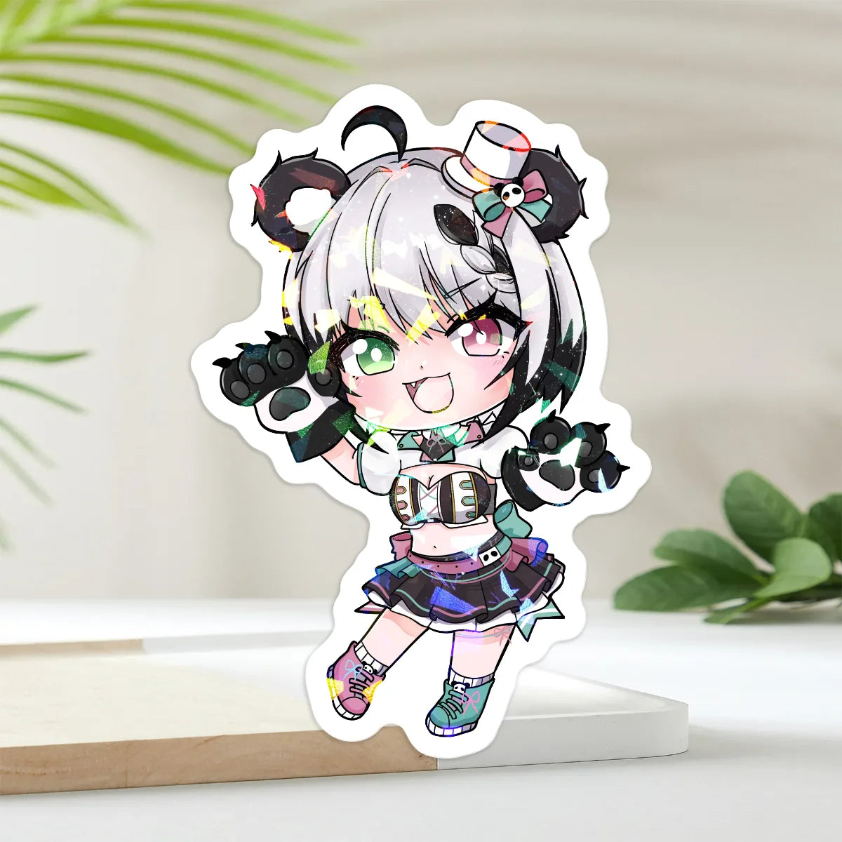 5x Utano Pandora Holographic Stickers [MANU DISPATCH]